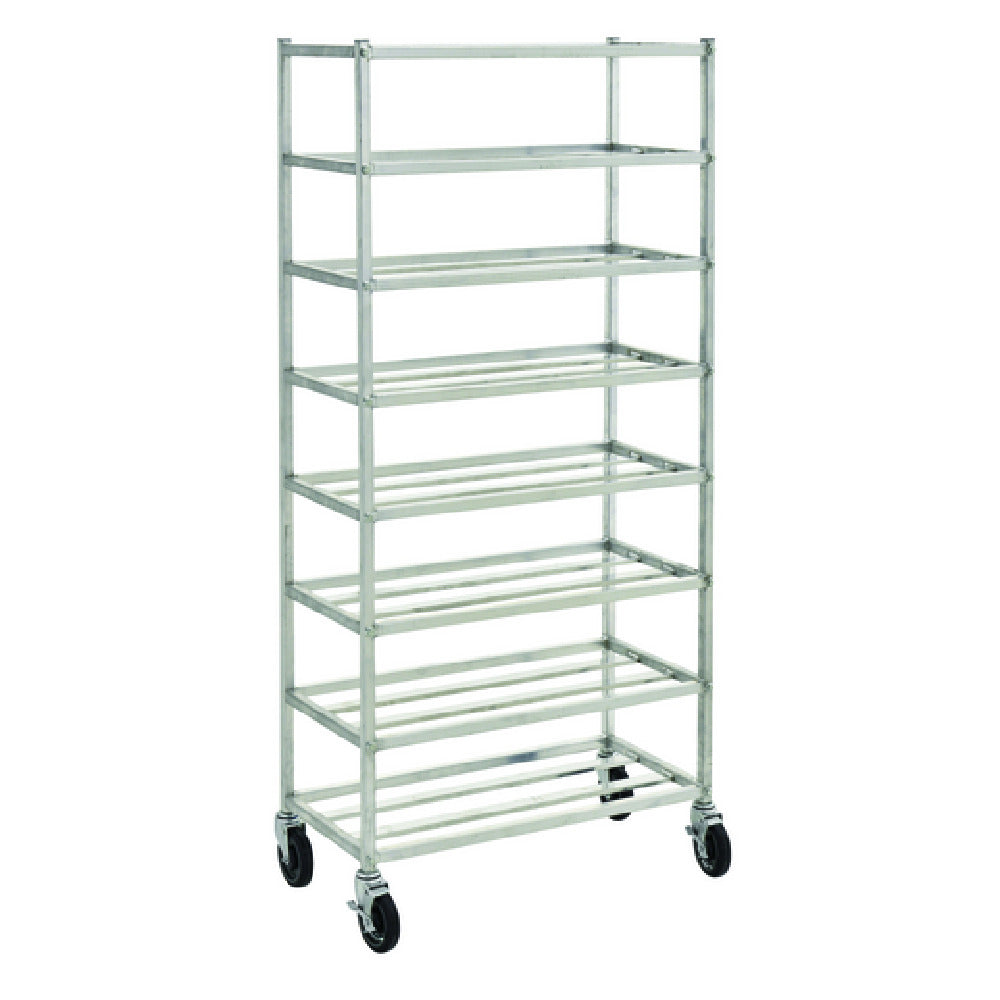 Hubert 147200 - Kratos Side-Load Platter Rack, 16"W X 33"D X 70-1/4"H, Fits (8) 12" Trays Or Platters