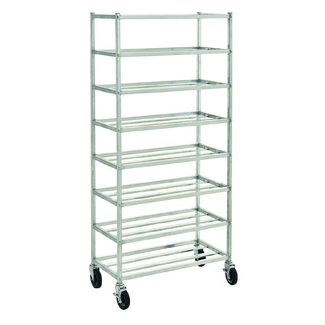 Hubert 147200 - Kratos Side-Load Platter Rack, 16"W X 33"D X 70-1/4"H, Fits (8) 12" Trays Or Platters