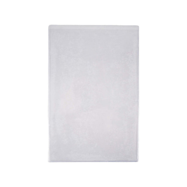 Risch 100 8.5X14 12GA Clear Vinyl Menu Cover 8-1/2" X 14" 12 Gauge Single Pocket Holds 2 Sheets Of Paper