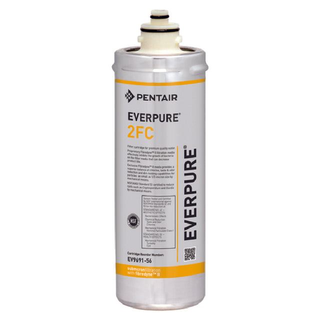 Everpure EV969156 2FC Water Filter Cartridge 2FC (6) 2FC Fibredyne® II Submicron Carbon Block Cartridges