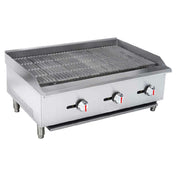 Sapphire Manufacturing SE-CCB48 NG/LP Sapphire Charbroiler Gas Countertop
