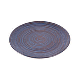 GET Enterprises B399106-SDB Elite Global Solutions Round Plate 10-1/2" Dia. X 3/4" H Blue