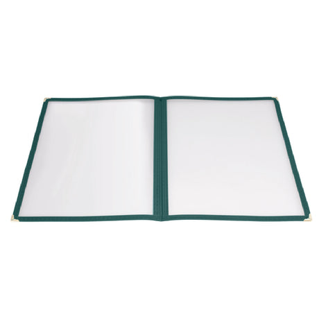 Winco PMCD-9G Menu Cover Double Fold Overall 9-3/8" X 12-1/8"