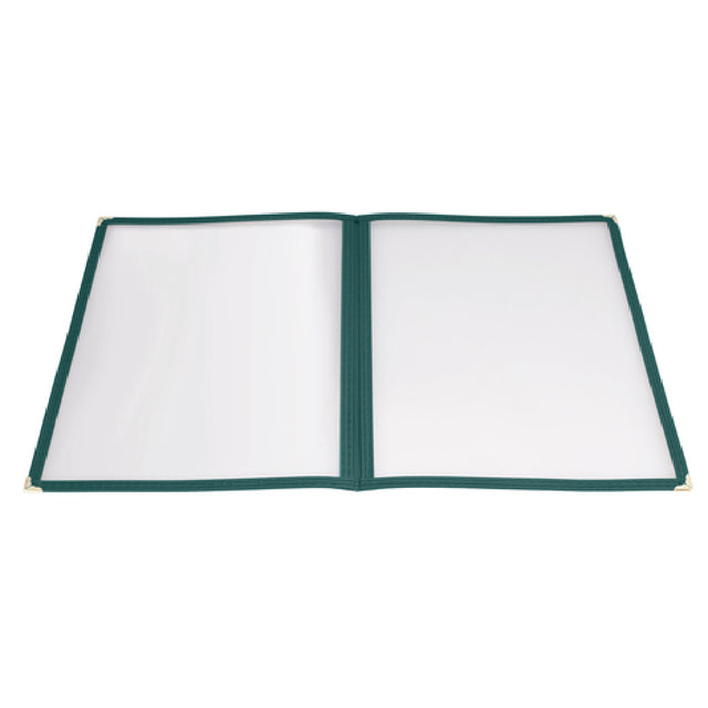 Winco PMCD-9G Menu Cover Double Fold Overall 9-3/8" X 12-1/8"