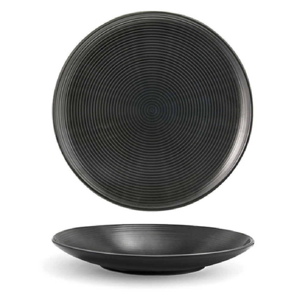 FOH DSP008BKP23 Spiral® Plate 8" Dia. Round