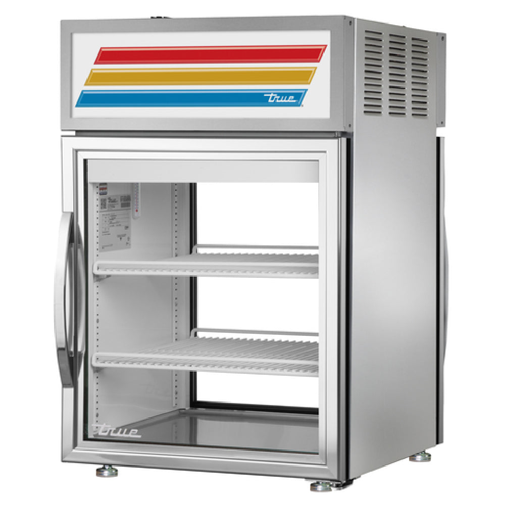 True Refrigeration GDM-05PT-S-HC~TSL01 Pass-thru Refrigerated Merchandiser