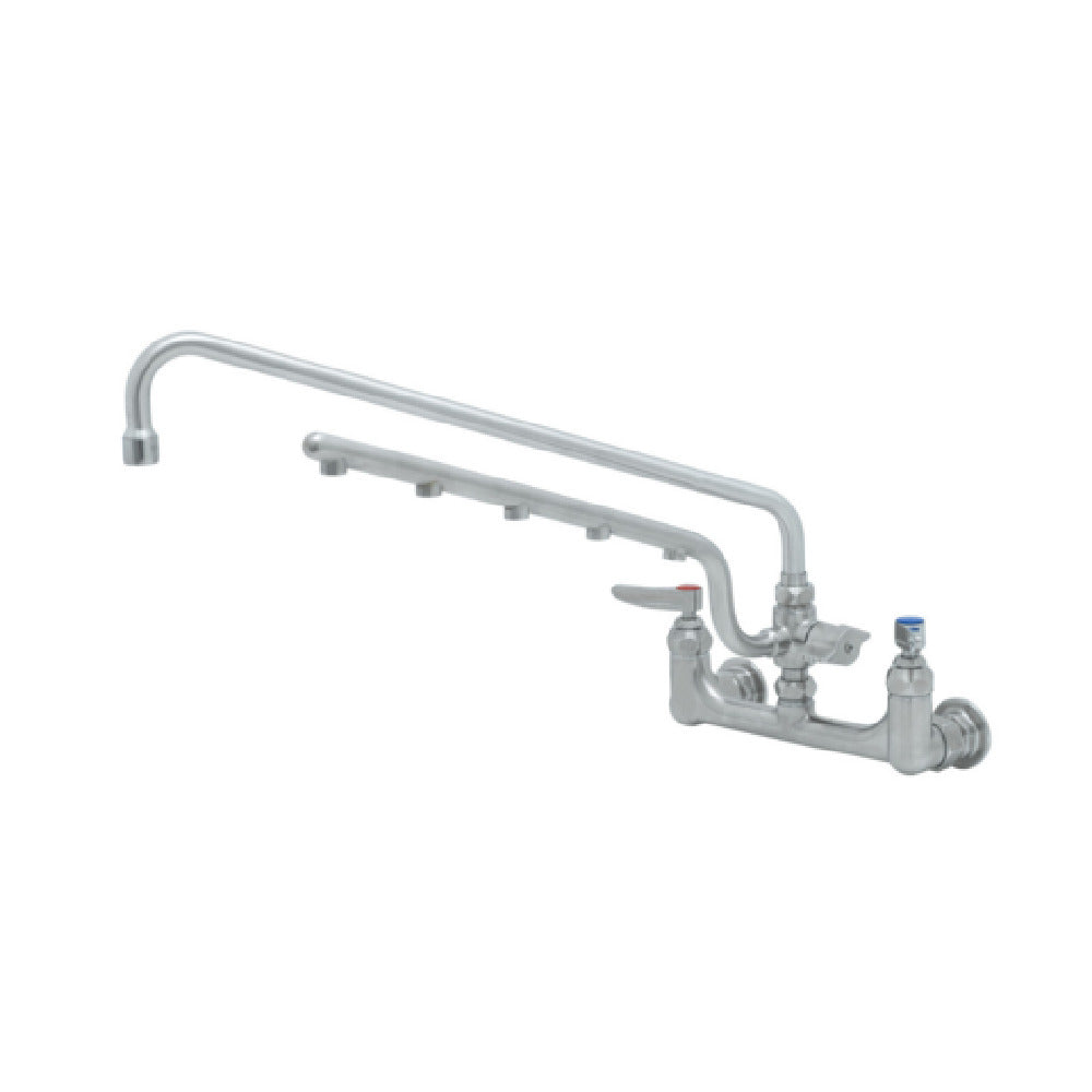 T&S Brass S-0230-U18 UltraRinse 8” Wall Mount Mixing Faucet Compression Cartridges With Spring Checks