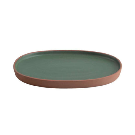 Arc Cardinal FP751 Maria Portugal Terracota Terra Green Tray (L:9.5'' X W:6.5'') ['Stoneware']