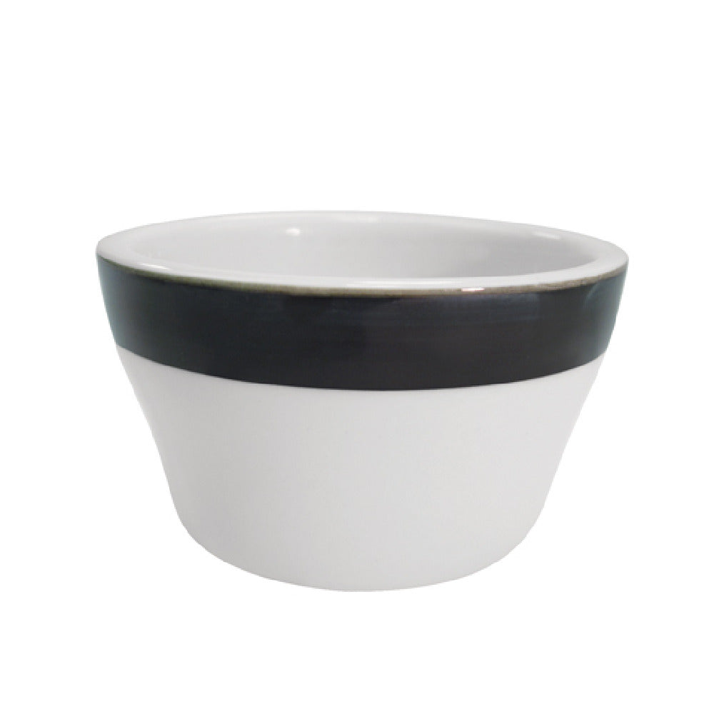 CAC China R-4-BLK Rainbow Bouillon Cup 7-1/4 Oz. 4" Dia. X 2-1/2"H Round