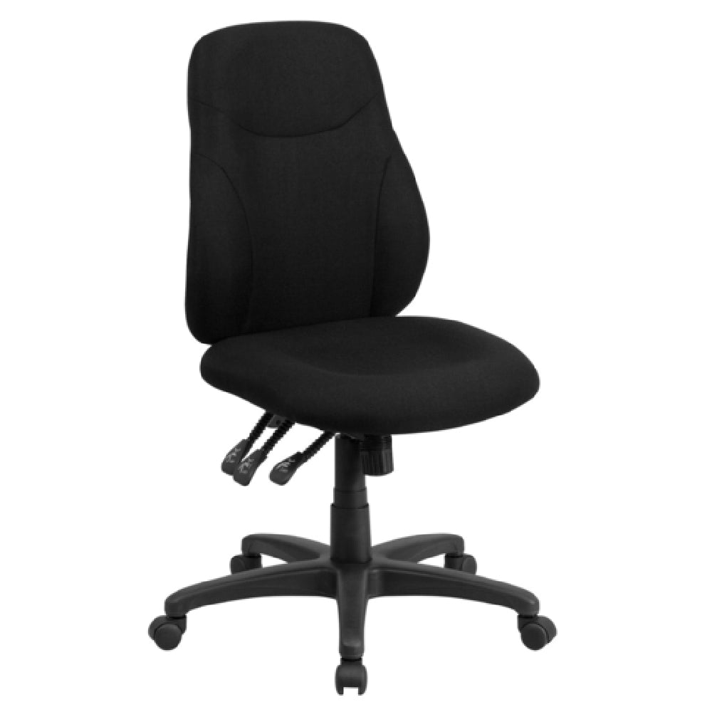 Flash Furniture BT-90297M-GG Ergonomic Swivel Task Chair 39" To 44-1/2" Adjustable Height