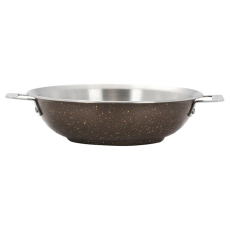 Bon Chef 60015COFFEE HotStone Cucina Chef's Pan 3-1/2 Qt. 12" Dia. X 2-7/8" H