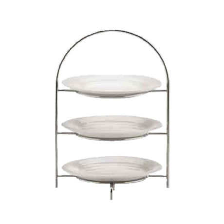 Bauscher Hepp 12.2079.0000 - Stand, 7-1/4"W (184mm) X 10"H (254 Mm), 3-tier