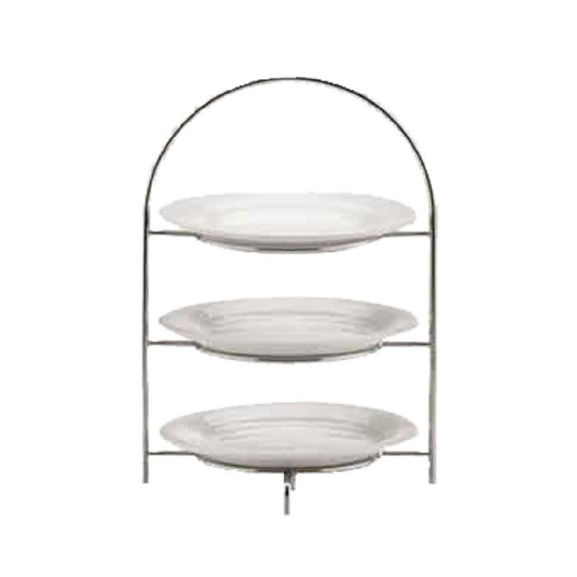 Bauscher Hepp 12.2079.0000 - Stand, 7-1/4"W (184mm) X 10"H (254 Mm), 3-tier