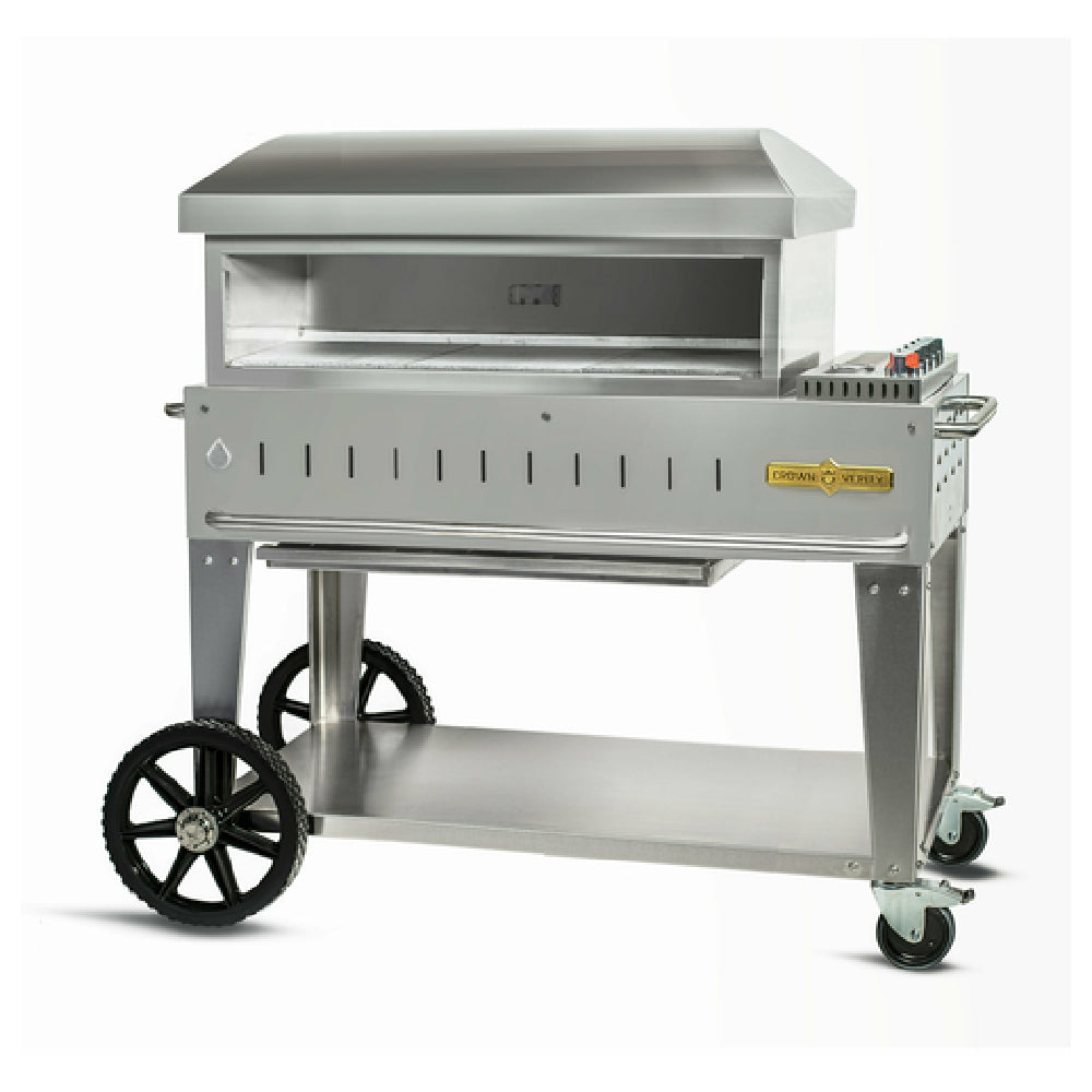 Crown Verity CV-PZ36-MB Mobile Series Pizza Oven LP Gas 36"