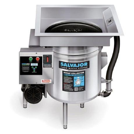 Salvajor S914_208/60/3 Scrap Collector™ Scrapping Pre-flushing & Collecting System (widely Accepted In Areas Where Disposers Are Restricted)