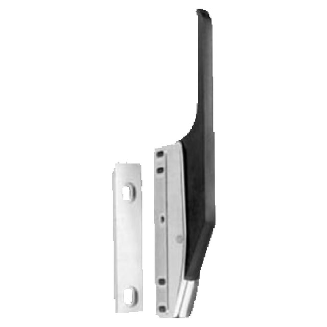 Franklin Machine Products 122-1226 Magnetic Latch With Strike Black Plastic Offset Heat Resistant Handle