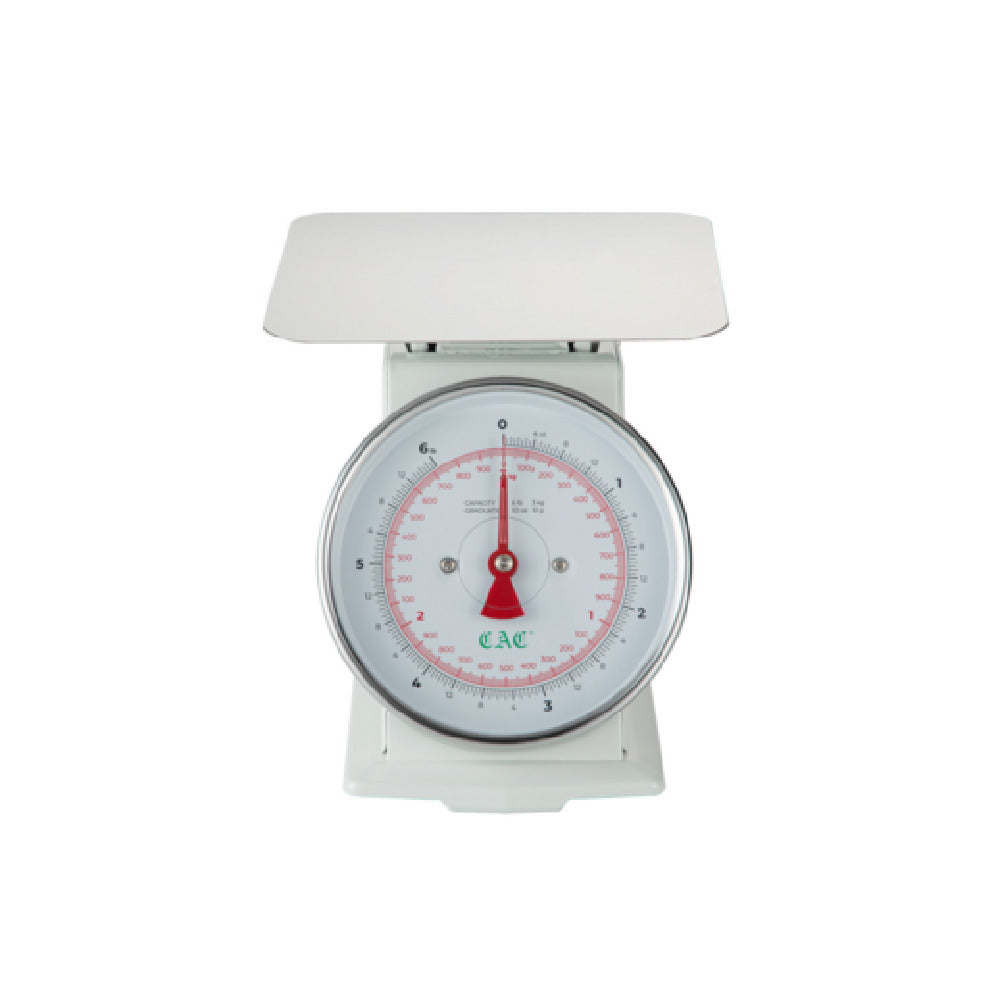 CAC China SCM1-6S Scale 6lb. Mechanical Portion Control