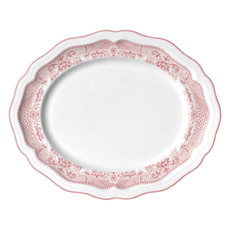 Steelite 62564FP817 Oval Platter 13.0" X 10.5" X 1.0" Adelina