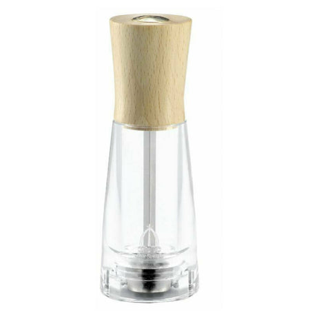 Omcan 43669 (43669) TRE SPADE Tosca Series Pepper Mill 15cm (6") Tall Tempered Steel Conic Mechanisms