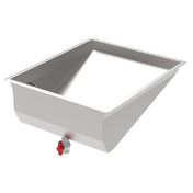 GSW USA DN-PAN Top Glazing Sugar Pan 24-1/4"W X 30"L Stainless Steel