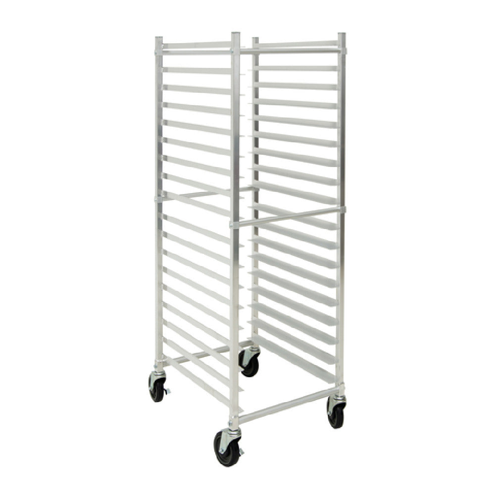 Hubert 54544 - HUBERT® Aluminum 18 Pan End Load Bun Pan Rack - 26 1/2"L X 20 1/4"W X 63"H