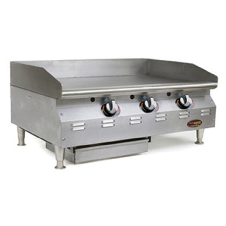 Eagle CLAGGDT-48-LP-X RedHots® Chef's Line® Griddle Countertop LP Gas