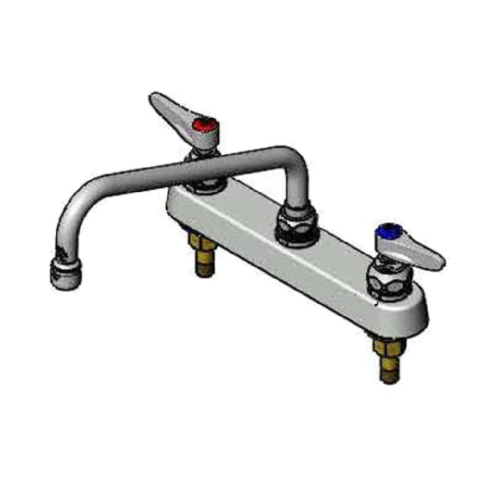 T&S Brass B-1164 Faucet Workboard 8" C/c Deck Mount