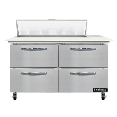 Continental Refrigerator SW48N10C-D Sandwich Unit 48"W 13.4 Cu Ft Capacity