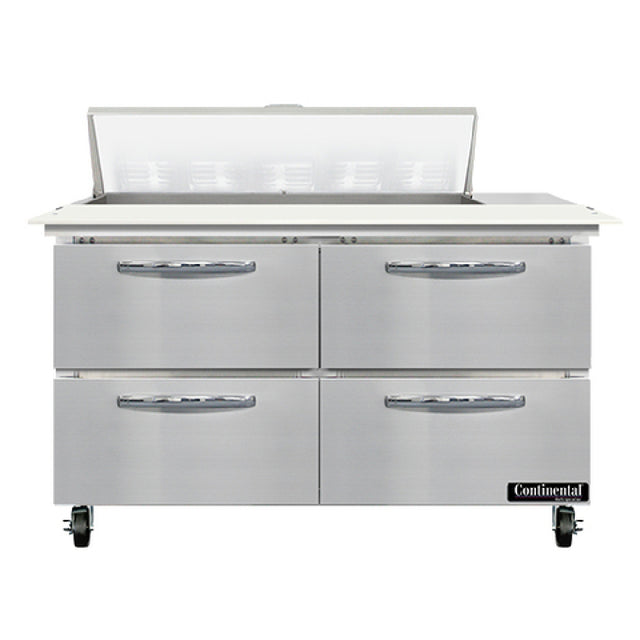 Continental Refrigerator SW48N10C-D Sandwich Unit 48"W 13.4 Cu Ft Capacity