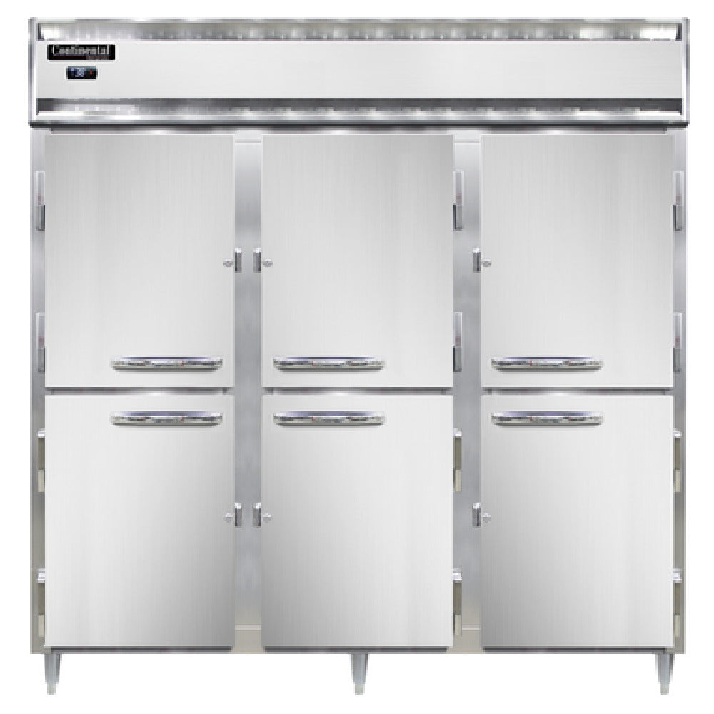 Continental Refrigerator D3RFFNSAHD Designer Line Refrigerator/Freezer Reach-in