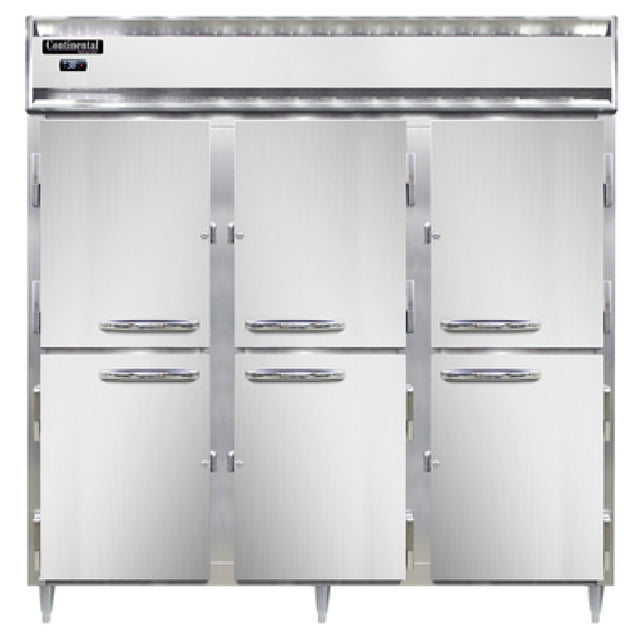 Continental Refrigerator D3RFFNSAHD Designer Line Refrigerator/Freezer Reach-in