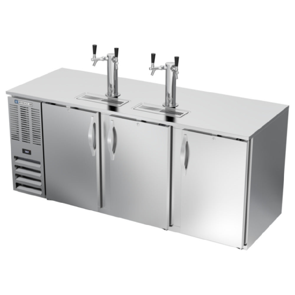 Beverage Air DD78HC-1-S - Draft Beer Cooler, 79"W, 29"D