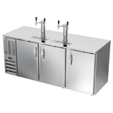Beverage Air DD78HC-1-S - Draft Beer Cooler, 79"W, 29"D