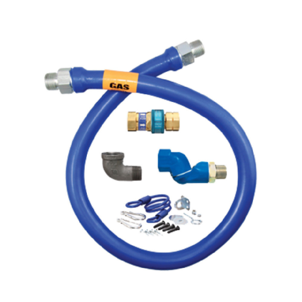 Dormont 16100BPQSR36 Dormont Blue Hose™ Moveable Gas Connector Hose Assembly