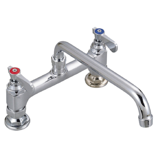 BK Resources BKF8HD-16-G OptiFlow™ Heavy Duty Faucet Deck Mount 8" OC