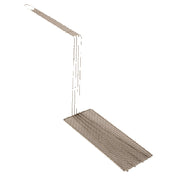 Franklin Machine Products 226-1006 Fryer Basket Hold Down 4-3/4" X 10-1/2" Long Grid Nickel Plated
