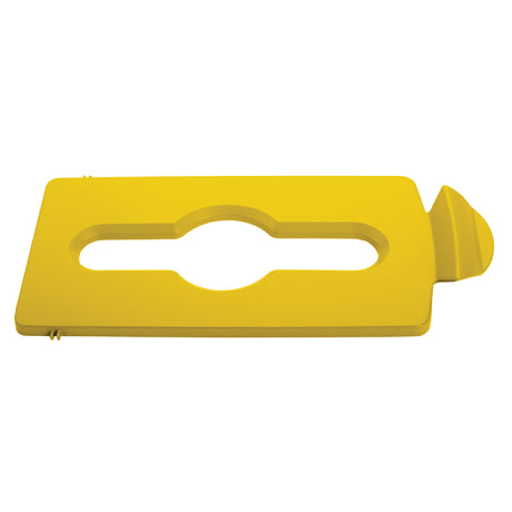 Rubbermaid 2007883 - Slim Jim® Mixed Recycling Station Lid Insert, 16-1/2"L X 8"W X 1/2"H