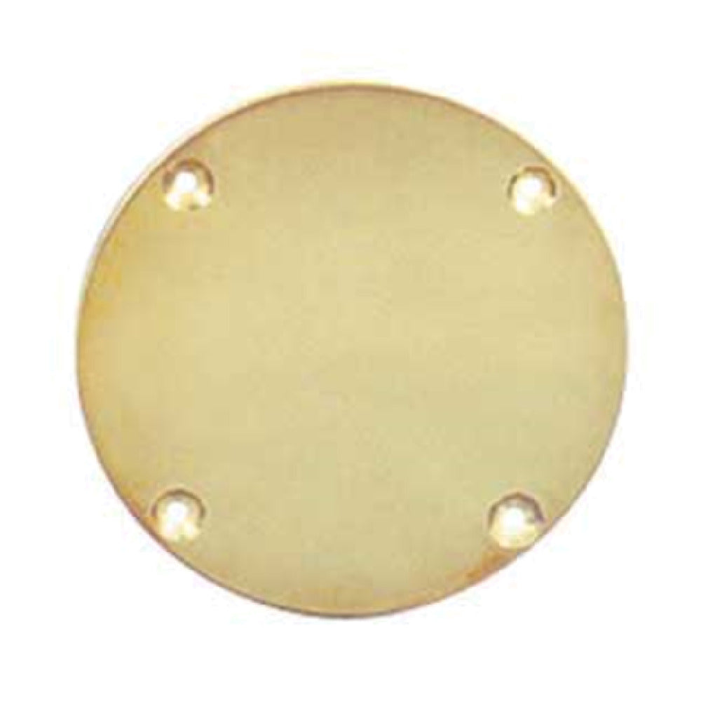 Micro Matic DS-HCPBR Hole Cover Plate 3" Hole Brass Finish