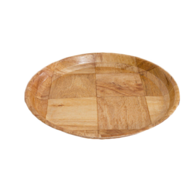 Crestware CWPR8 Tray 8" Dia. Woven Wood