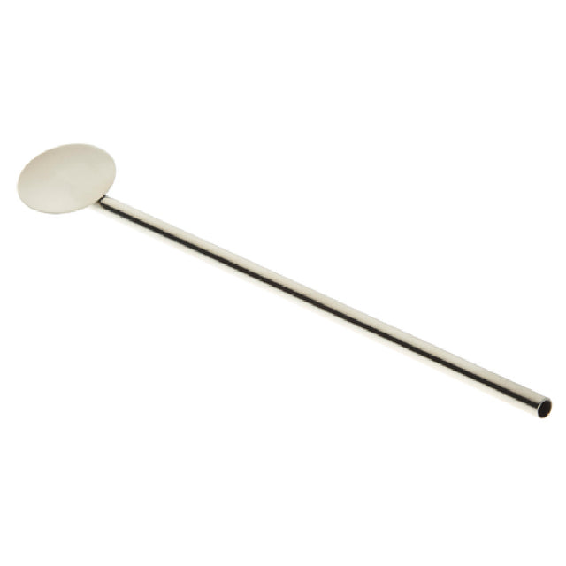 Mercer Culinary M37034 Barfly® Stirrer/Straw 7-5/8" With Round Paddle Stirrer