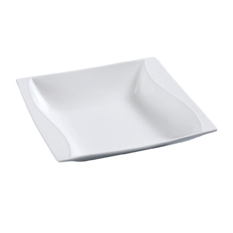 Yanco SW-304 Sea Wave Dessert Dish 2 Oz. 3-3/4"L X 3-3/4"W