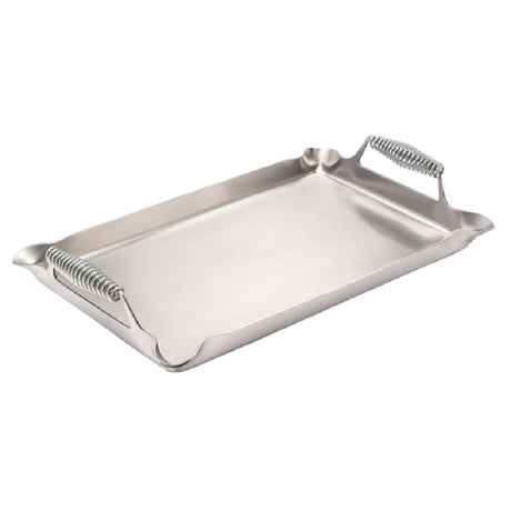 Crown Verity SP-1423 Removable Griddle Plate 19-1/2" W X 12" D 3/16" Thick Stainless Steel