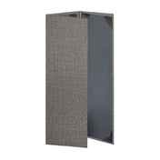 Risch MILAN-3V 4.25X14 Milan Hardback Simulated Woven Vinyl Menu Cover (specify Color)