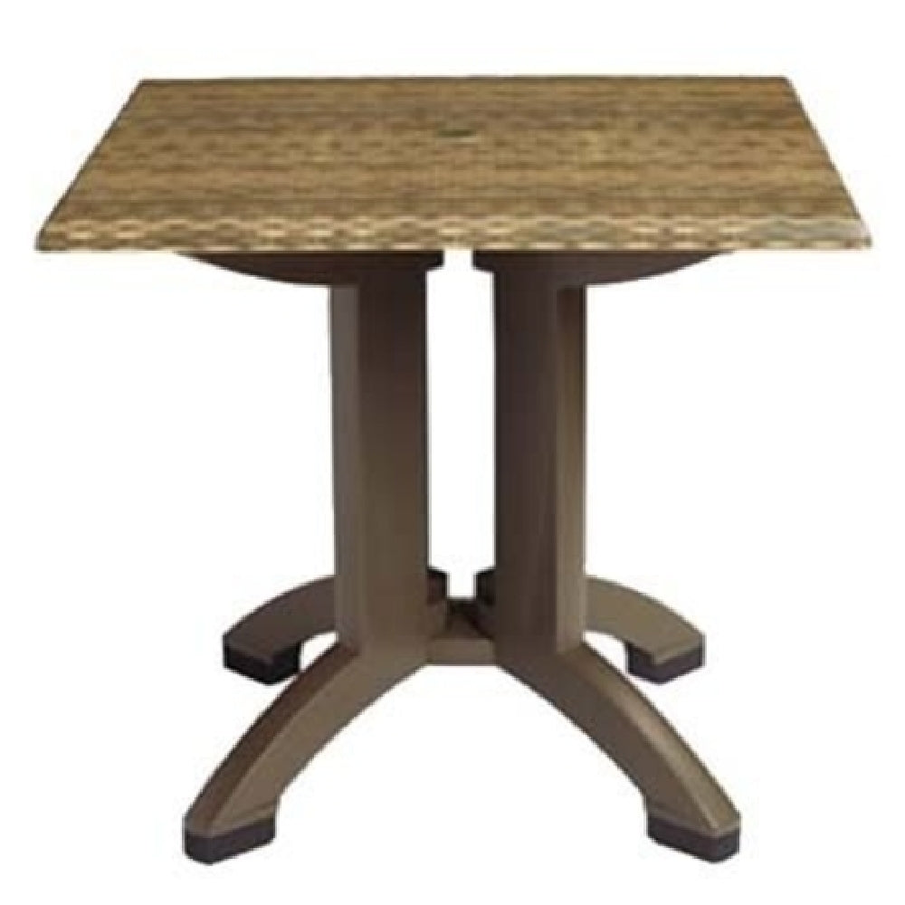 Grosfillex UT370018 Atlanta Outdoor Table 32" X 32" X 28-2/5"H Square