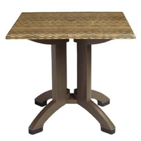 Grosfillex UT370018 Atlanta Outdoor Table 32" X 32" X 28-2/5"H Square