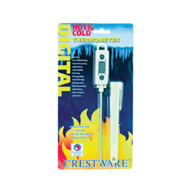 Crestware TRM302 Pocket Thermometer 40° To 302°F Digital