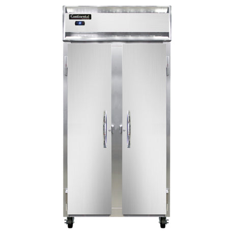 Continental Refrigerator 2RSESNSS Slim Line Refrigerator Reach-in 36-1/4"W