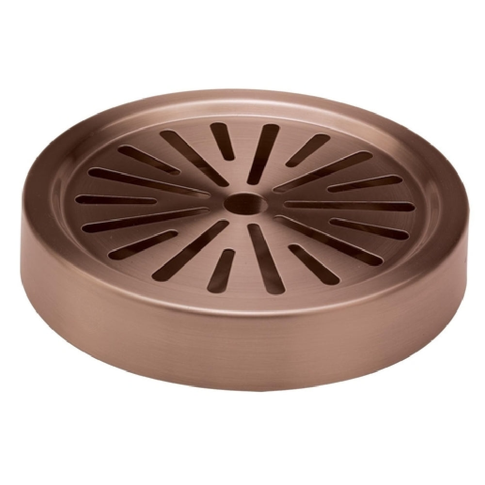 Service Ideas DT6BSRG Metallic Elements Drip Tray 6" Dia. X 1"H For CBDRT3SSRG