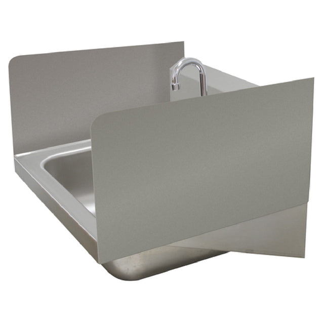 Advance Tabco 7-PS-15E Welded Side Splash 12"H (installed Height) Both Sides