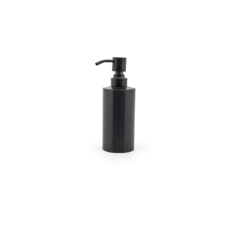 FOH RSP010BKS22 12oz Brushed Stainless Pump Matte Black With Matte Black Top